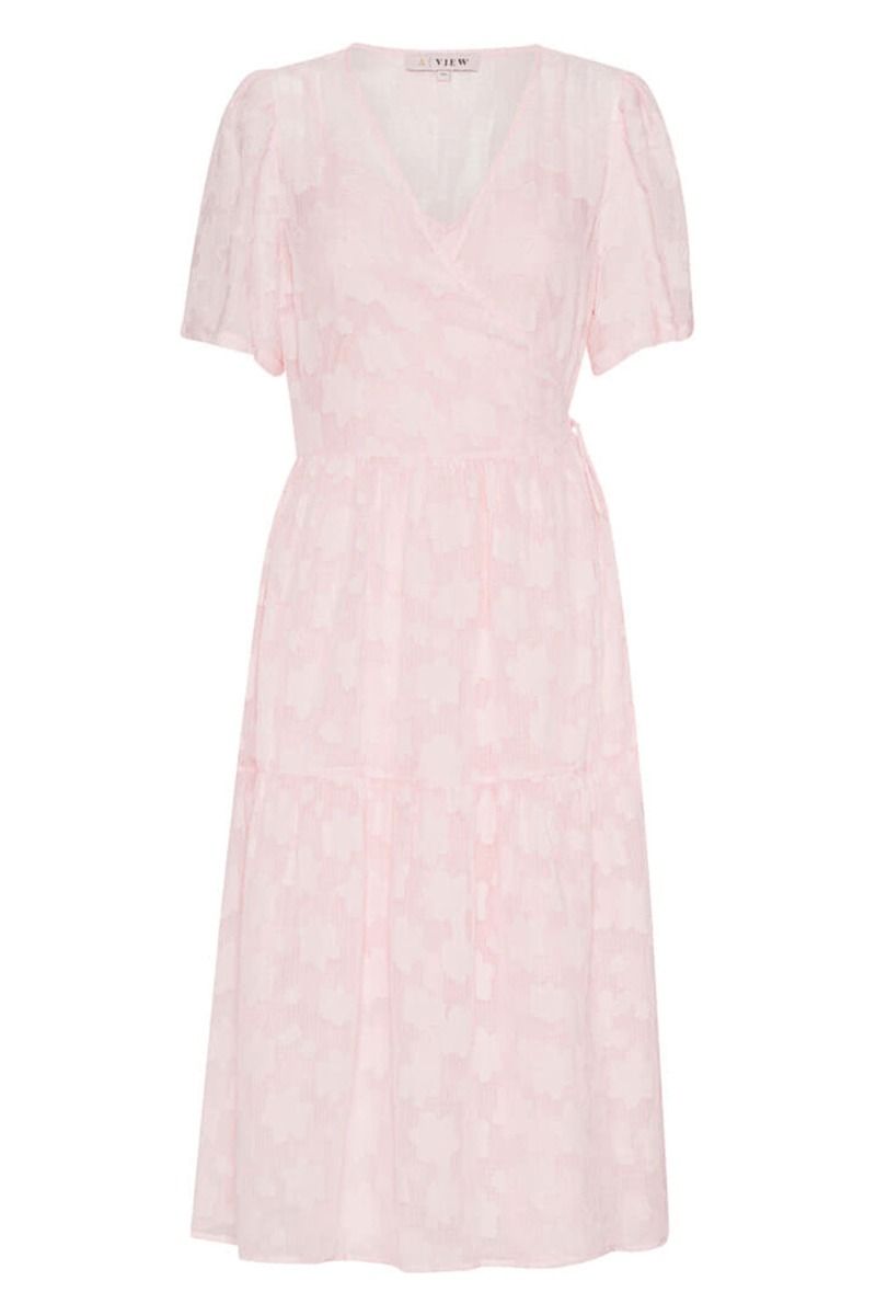 A-View - Kjole - Caisa Wrap Dress - Rose