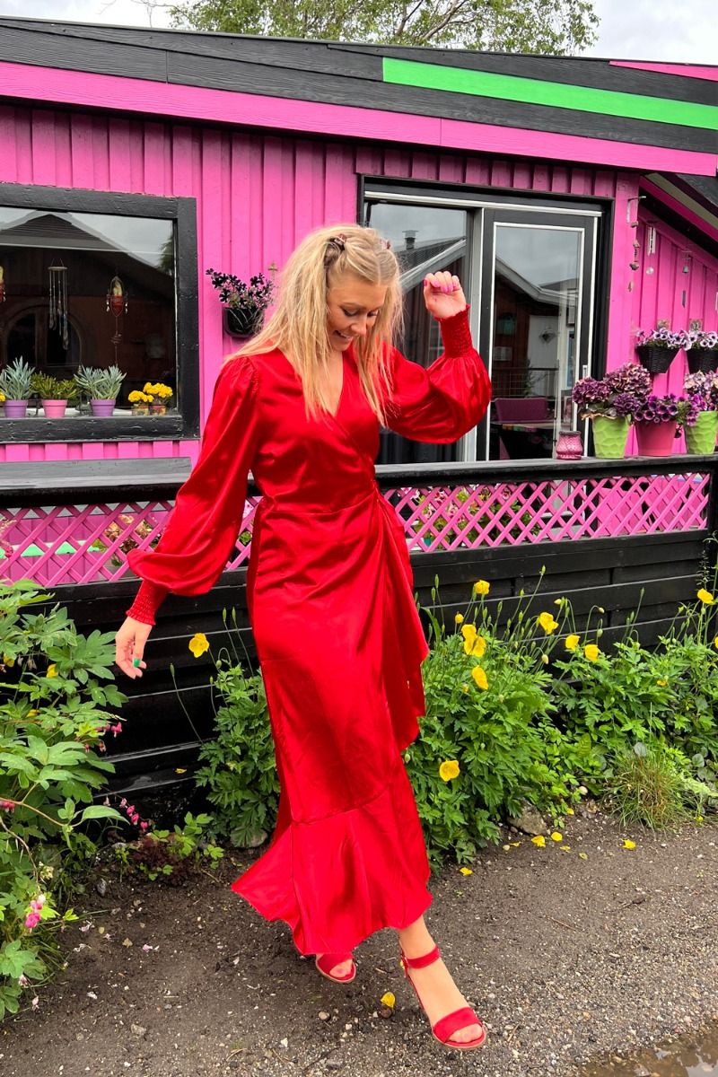 A-View - Kjole - Camilji dress - Red 