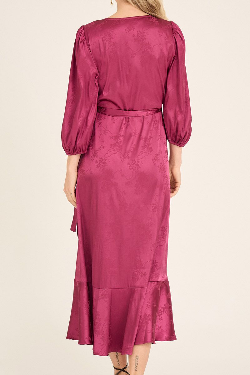 A-View - Kjole - Camino Dress - Cabernet