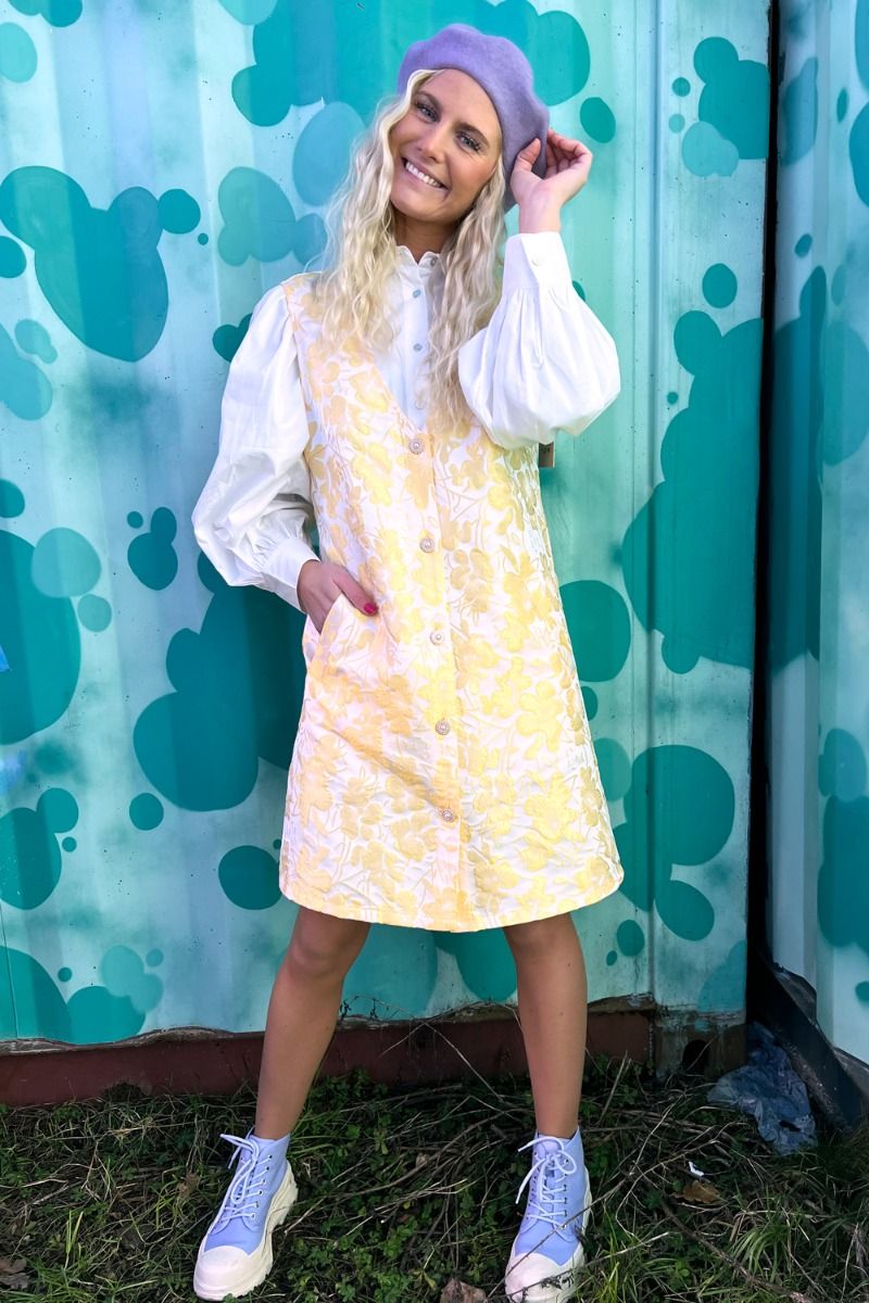 A-View - Kjole - Cille Dress - Yellow