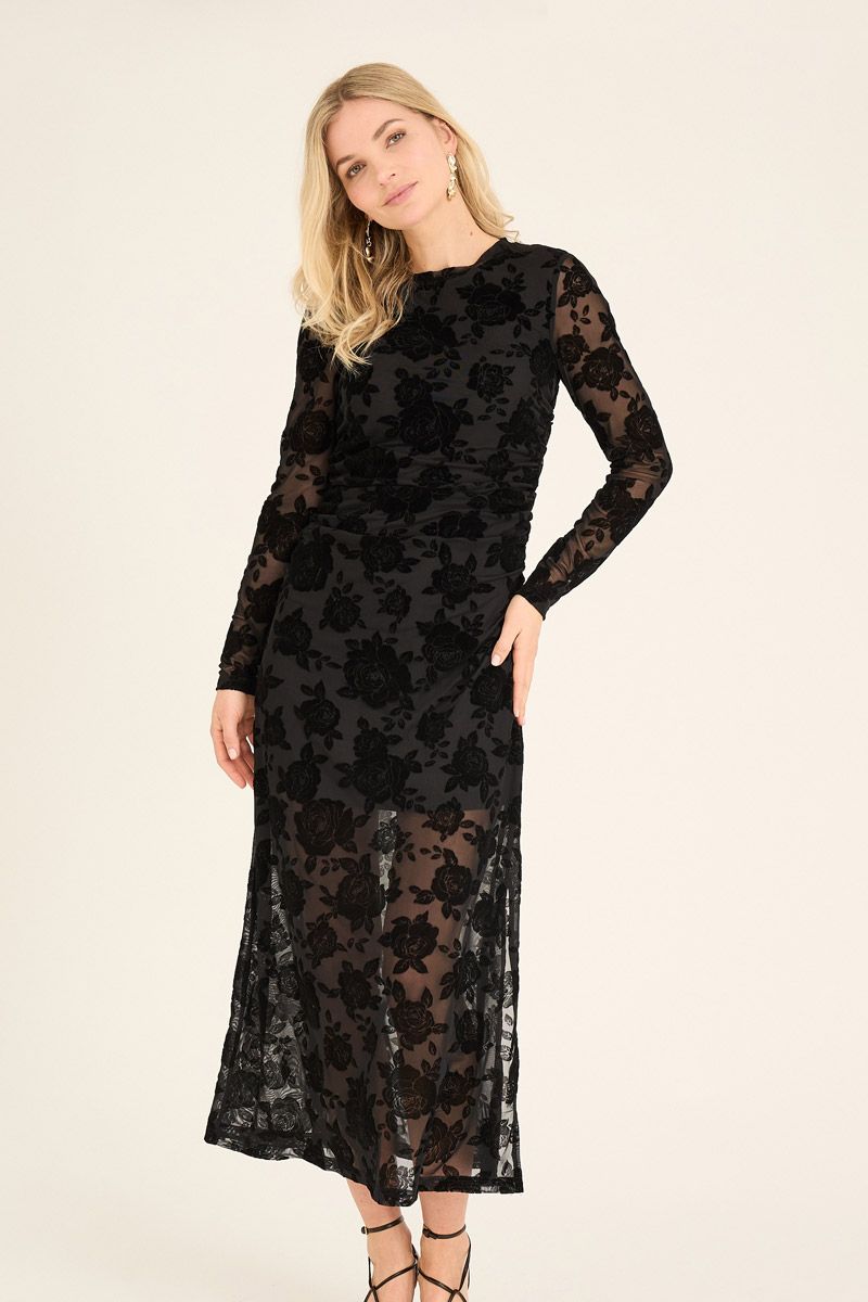 A-View - Kjole - Claudine Dress - Black