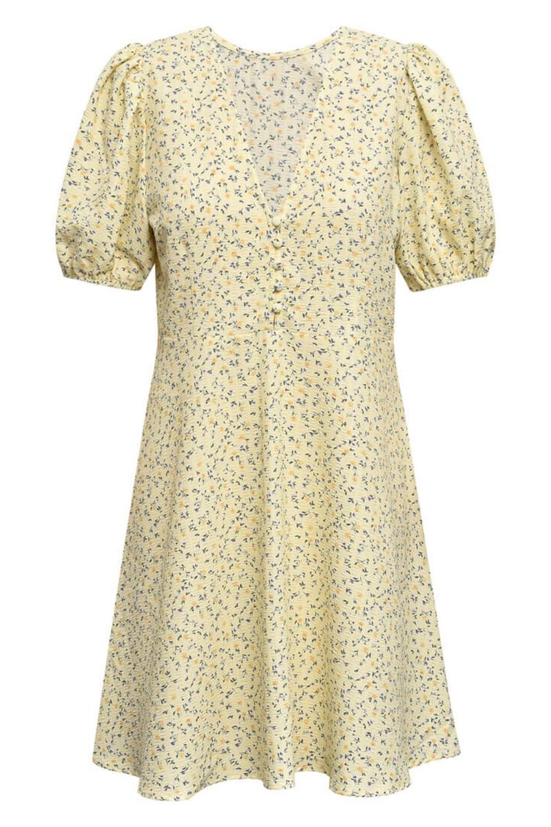 A-View - Kjole - Enitta Dress - Light Yellow