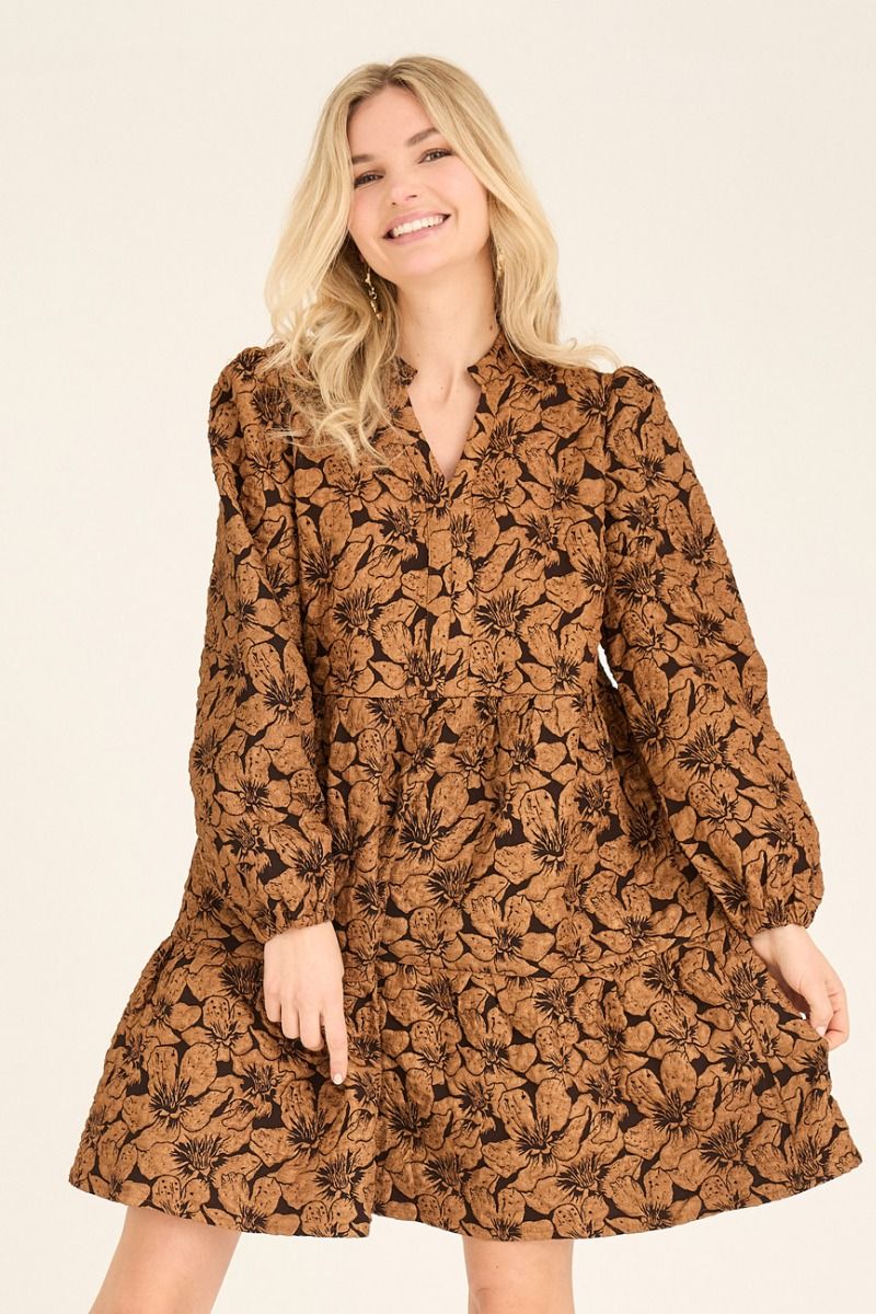A-View - Kjole - Ida Dress - Brown 