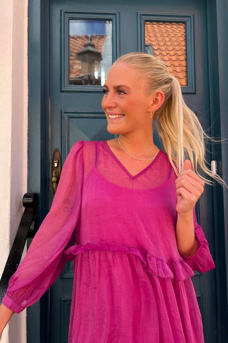 A-View - Kjole - Josephine Dress - Pink