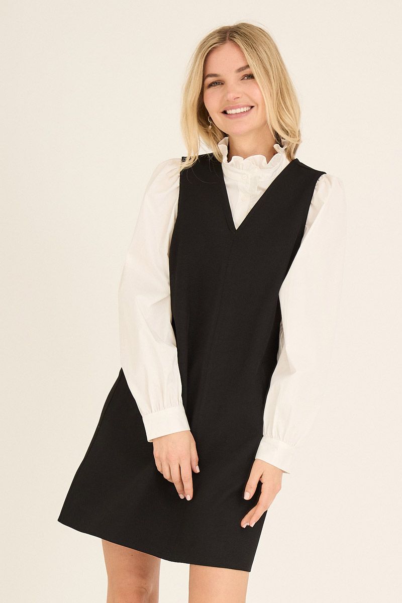 A-View - Kjole - Juliette Spencer Dress - Black