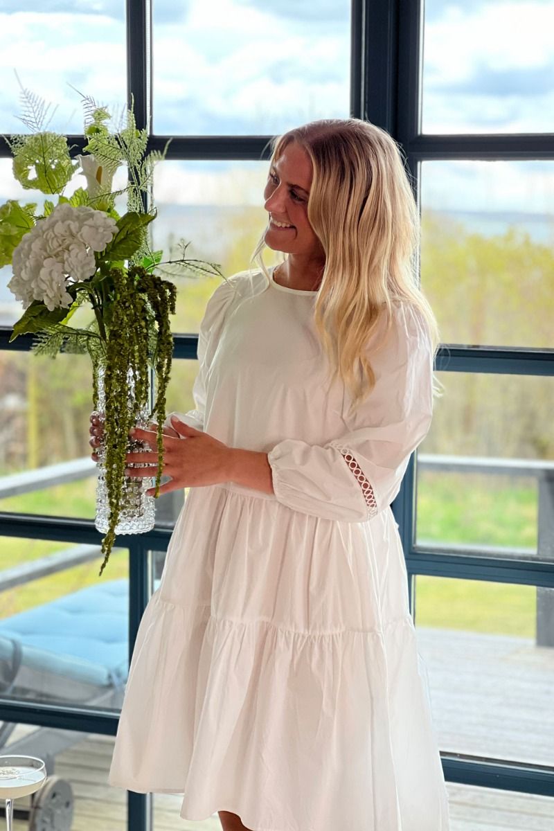 A-View - Kjole - Kamille Dress - White