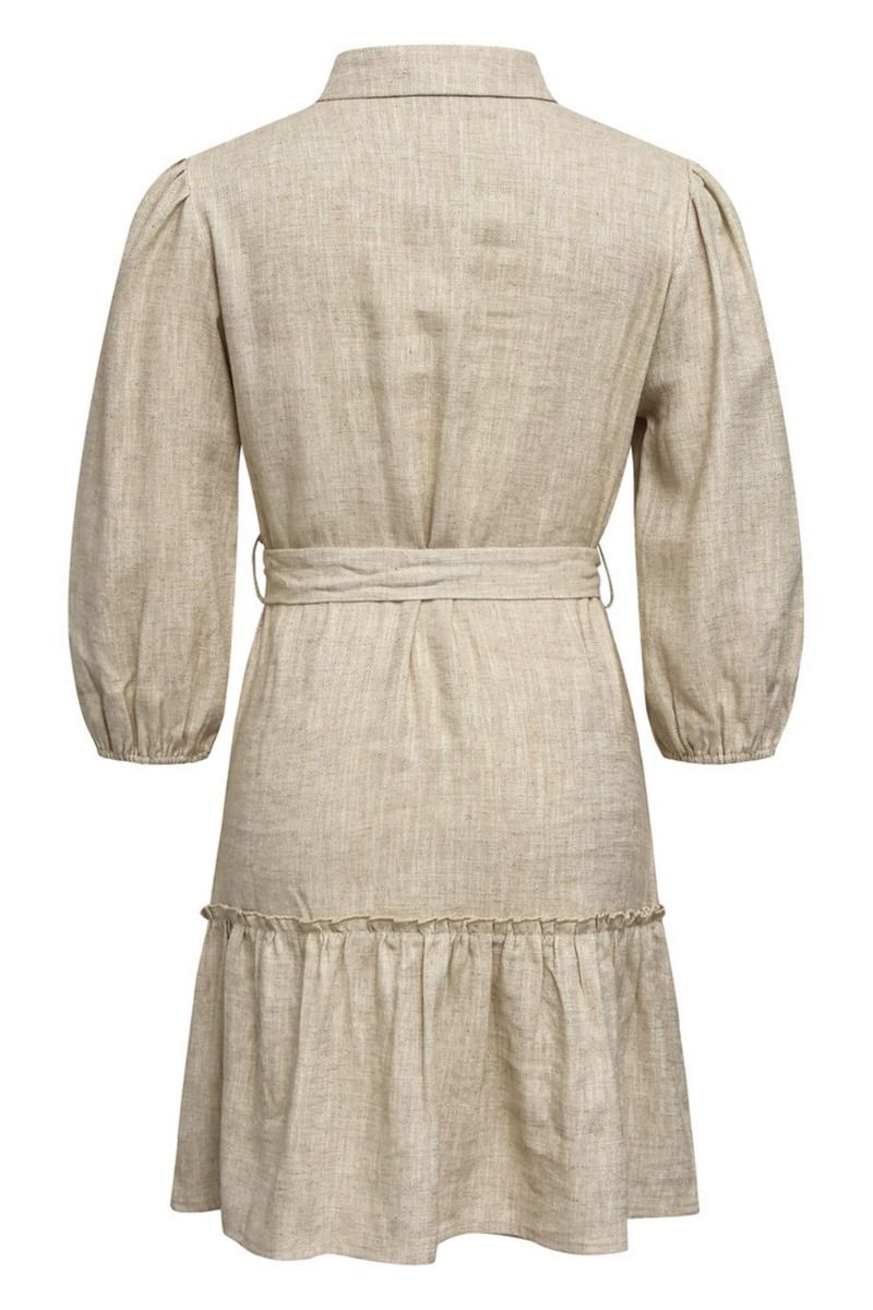 A-View - Kjole - Linen Dress - Light Sand