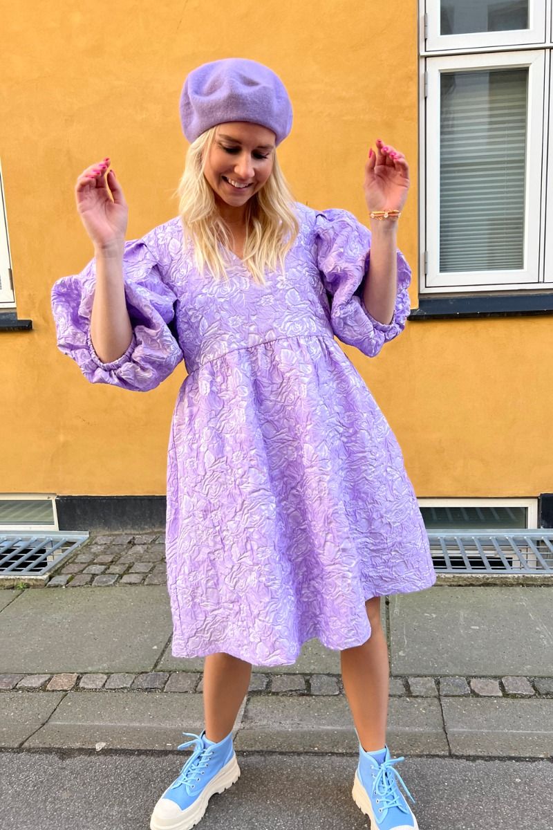 A-View - Kjole - Lotusina Dress - Purple