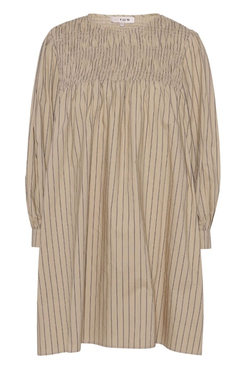 A-View - Kjole - Oak Long Dress - Sand