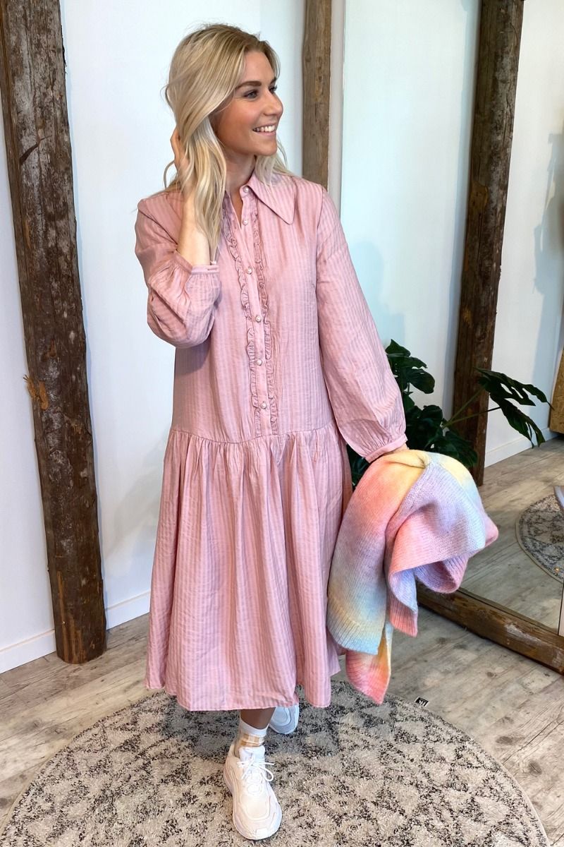 A-View - Kjole - Olava Dress - Powder