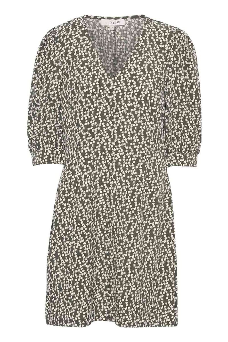 A-View - Kjole - Omah Dress - Forest Green