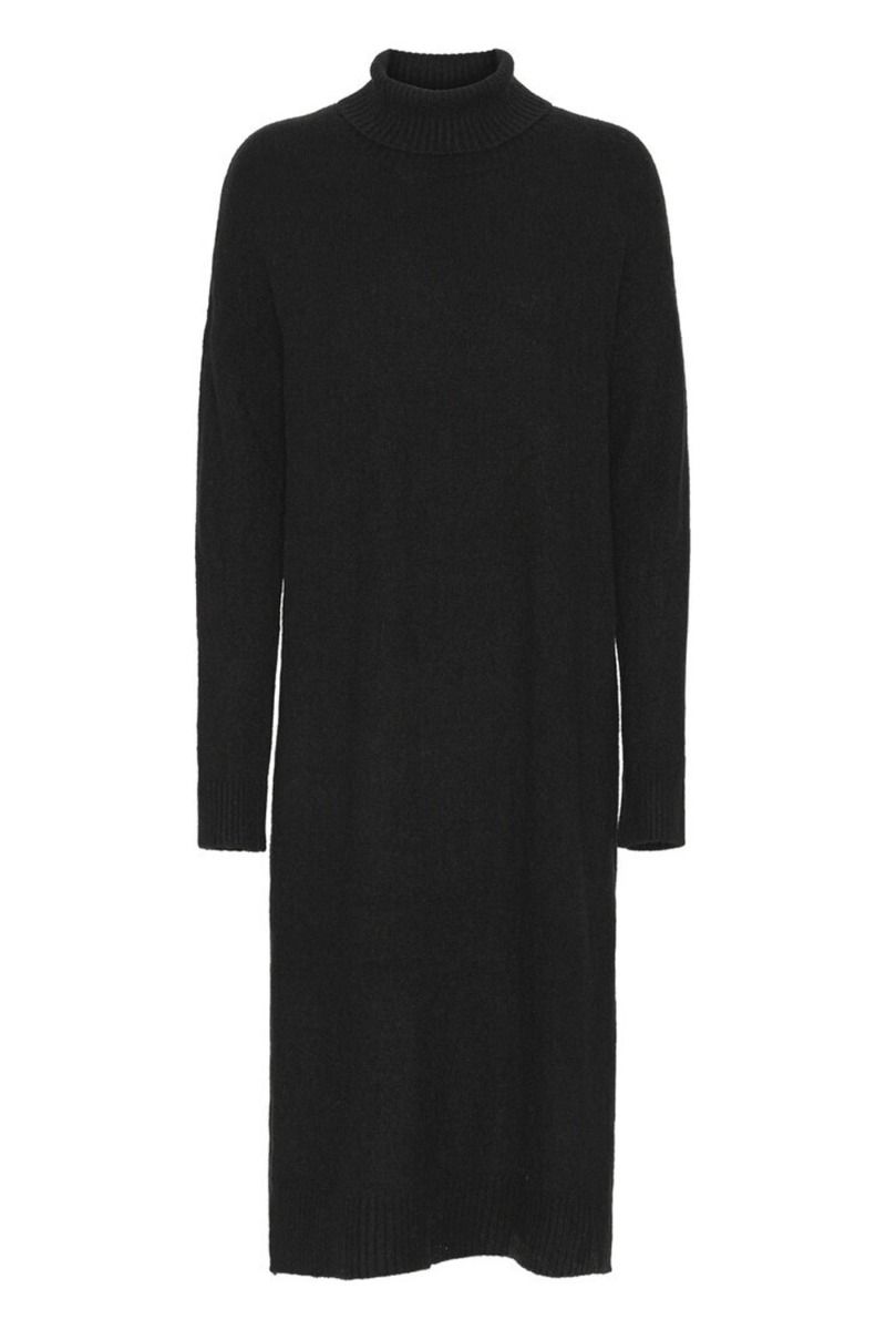 A-View - Kjole - Penny Knit Dress - Black