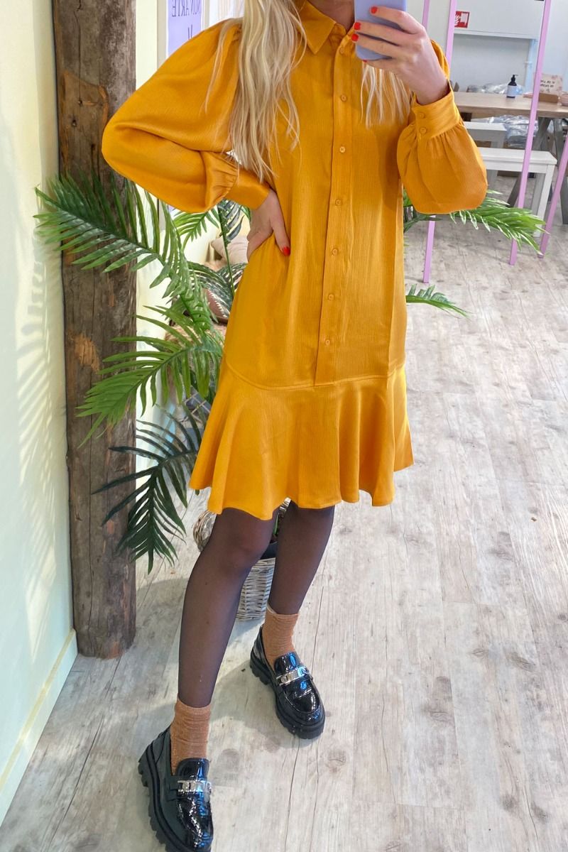 A-View - Kjole - Ramia Midi Dress - Orange