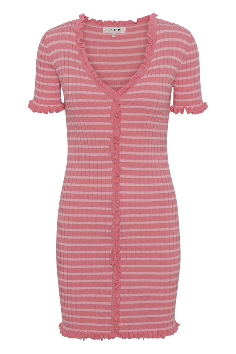 A-View - Kjole - Sabia Dress - Bubblegum/Blossom