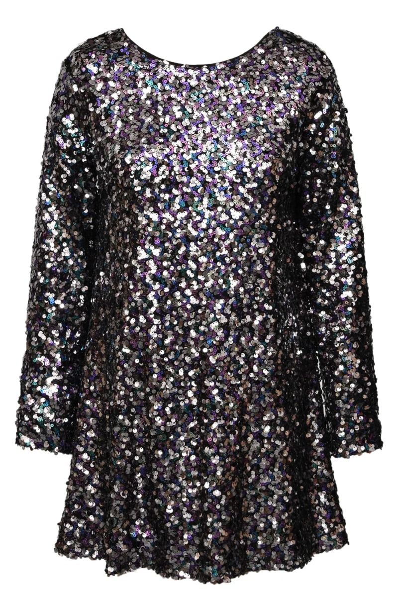A-View - Kjole - Sequin Dress – Grey 