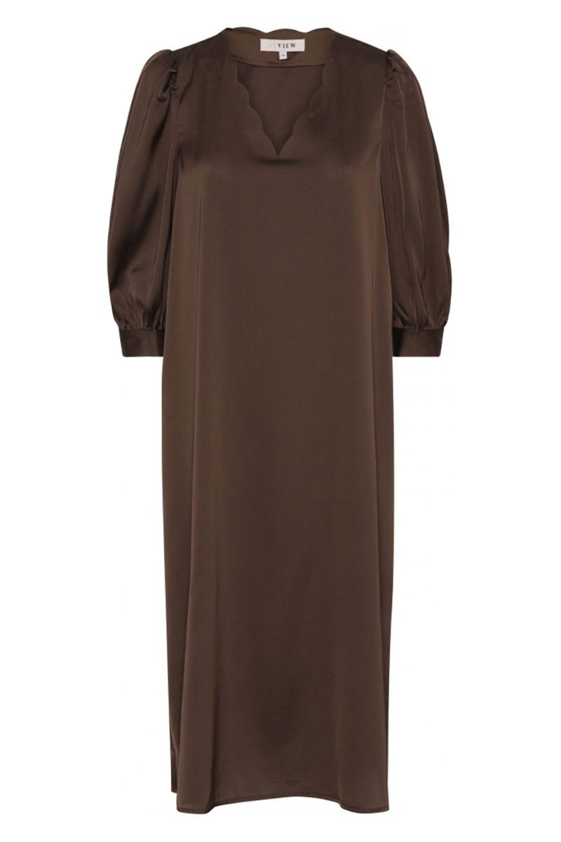 A-View - Kjole - Sima Dress - Brown