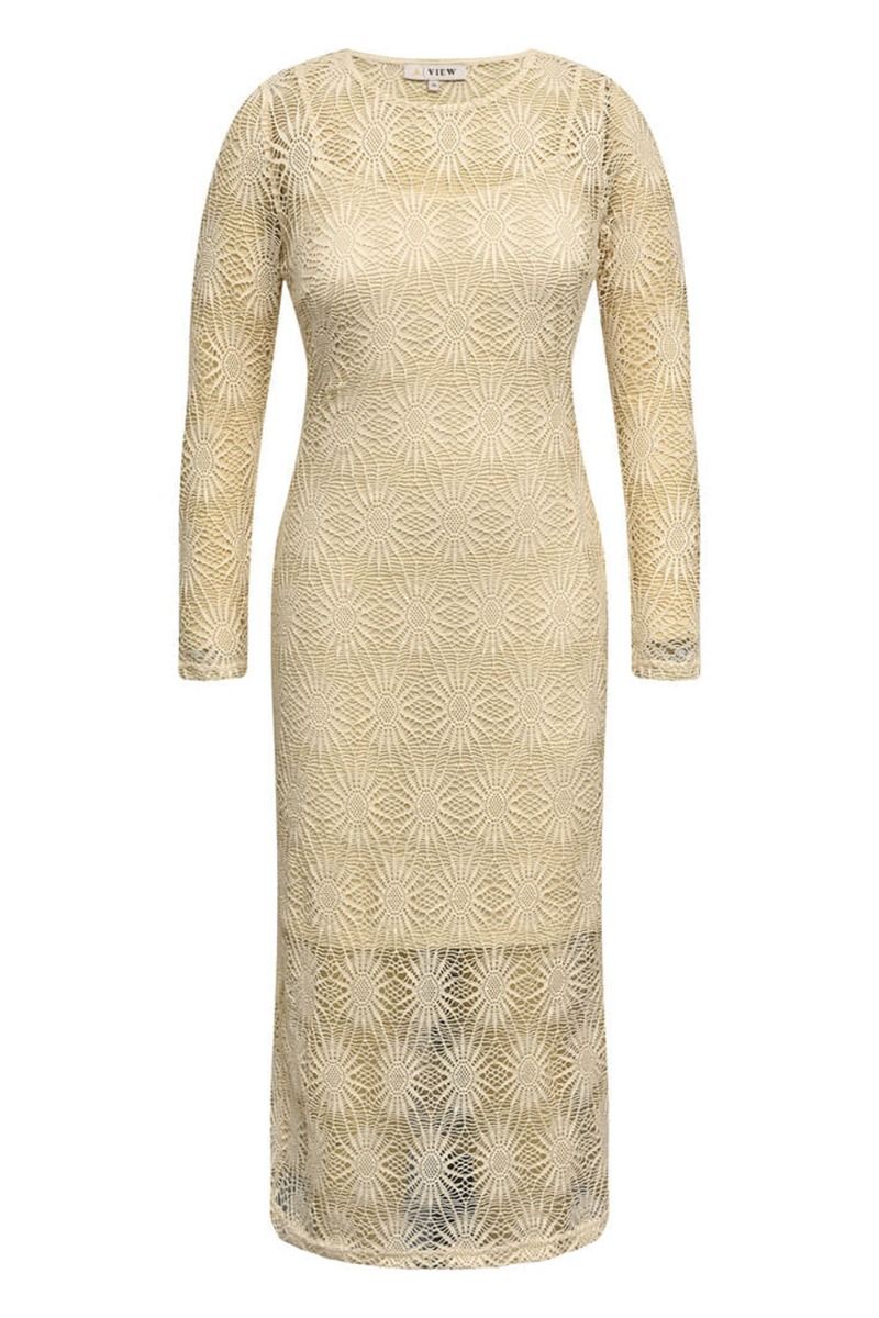 A-View - Kjole - Sky Dress - Sand