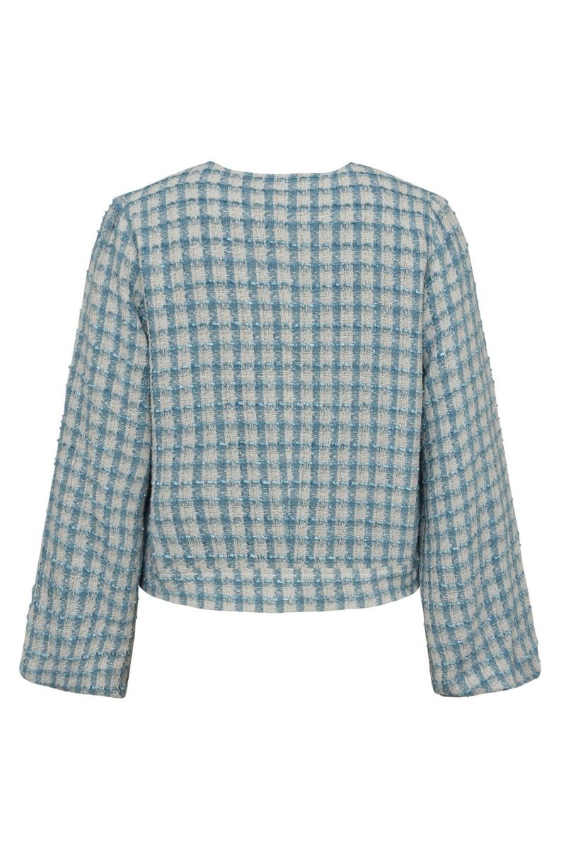 A-View - Jakke - Liberta Jacket - White/Blue