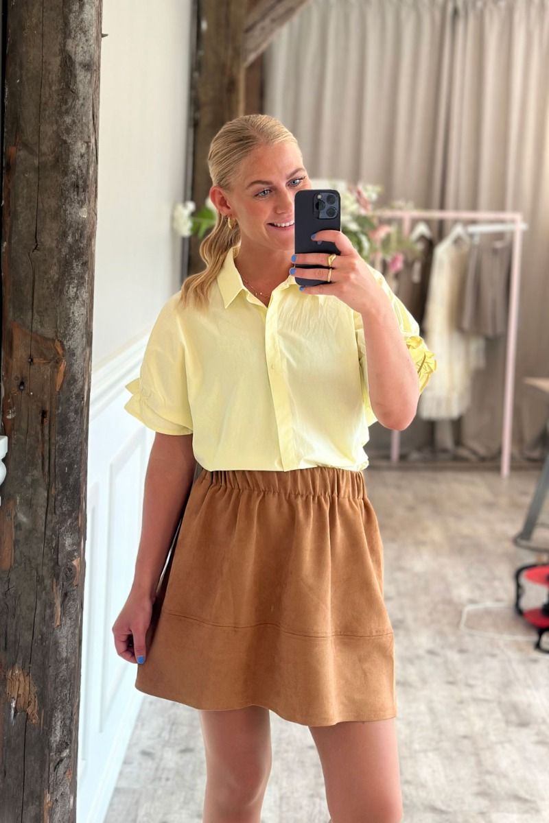 A-View - Nederdel - Ally skirt - Camel