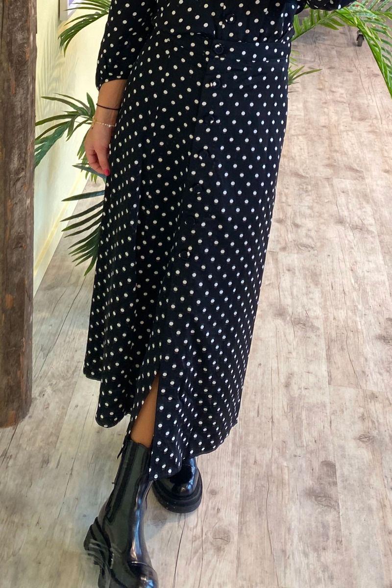 A-View - Nederdel - Anja Skirt - Black