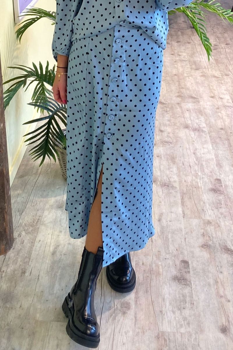 A-View - Nederdel - Anja Skirt - Light Blue