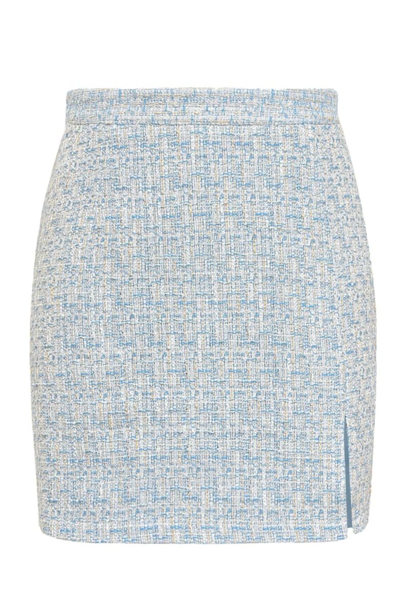 A-View - Nederdel - Diana Bouchle Skirt - Light Blue