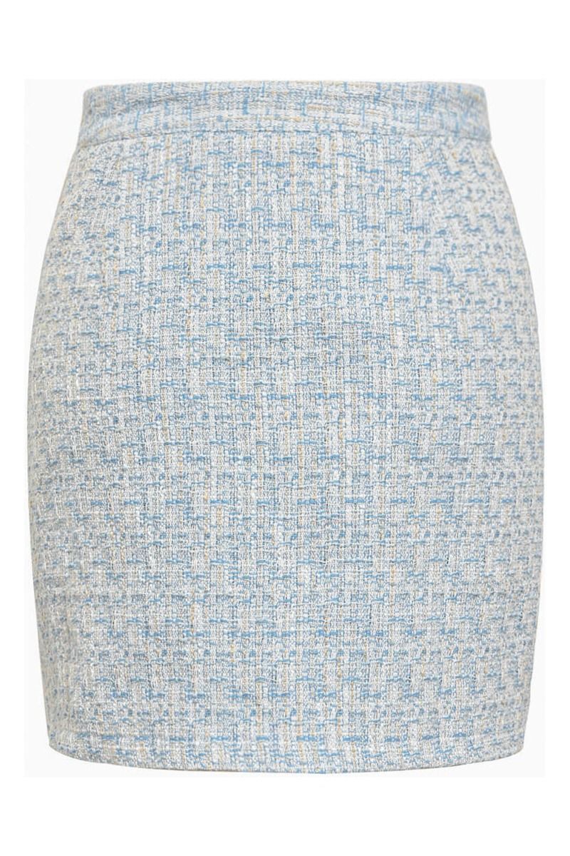 A-View - Nederdel - Diana Bouchle Skirt - Light Blue