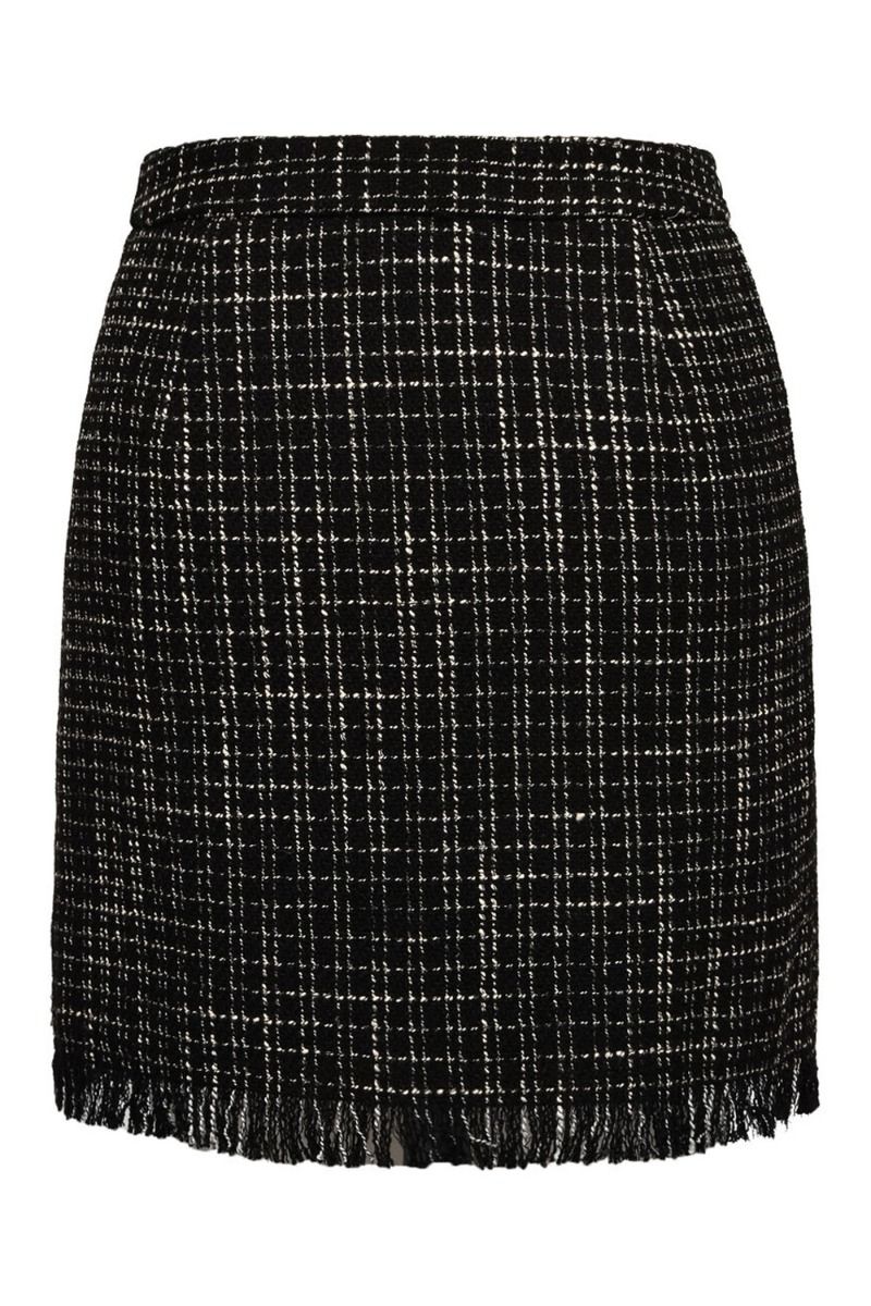 A-View - Nederdel - Diana Boucle Skirt - Black