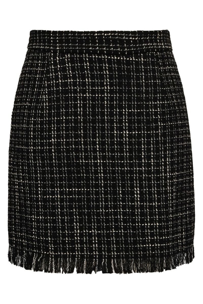 A-View - Nederdel - Diana Boucle Skirt - Black