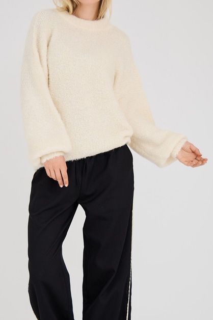 A-View - Strik - Patrisia New Knit Pullover - Off white
