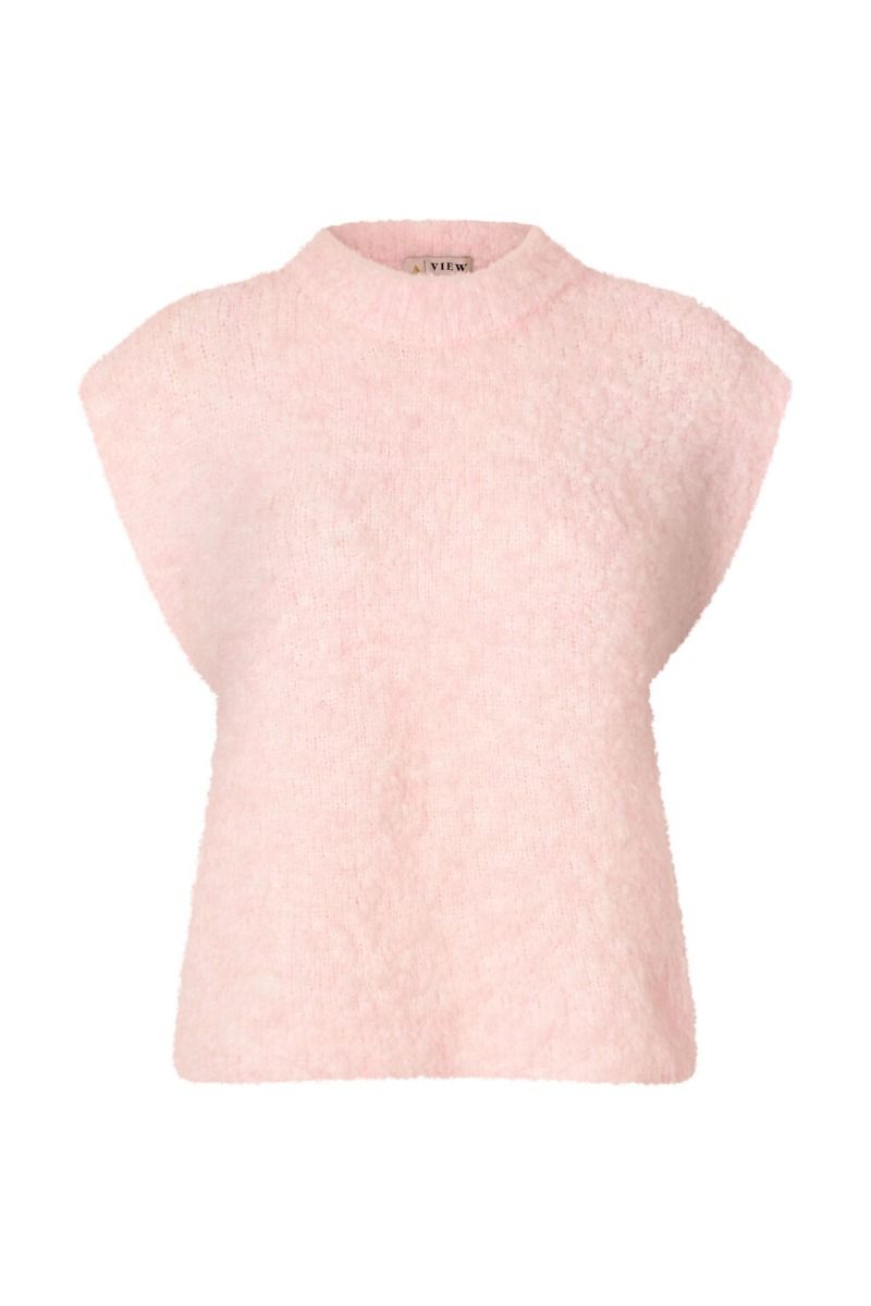 A-View - Vest - Patrisia New Knit Vest - Rose