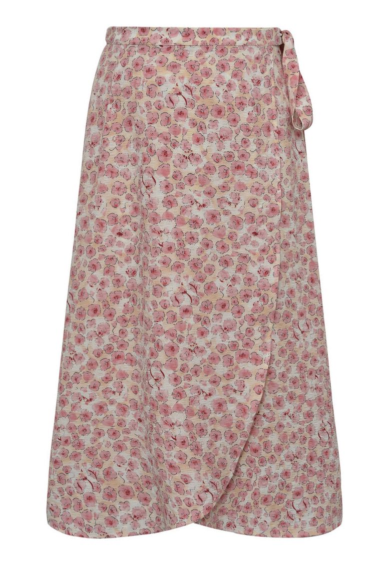 A-View - Nederdel - Peony Wrap Skirt - Rose/pink