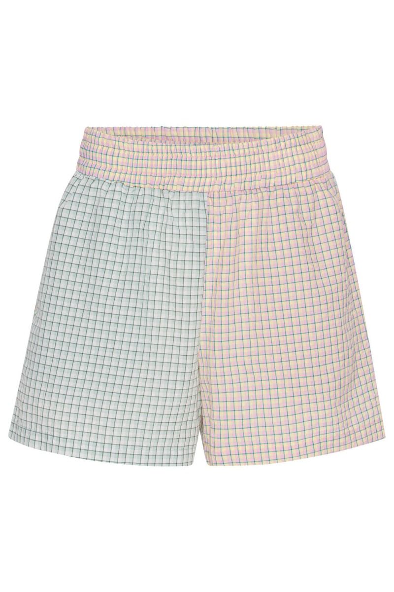 A-View - Shorts - Cenna Shorts - Green/Rose
