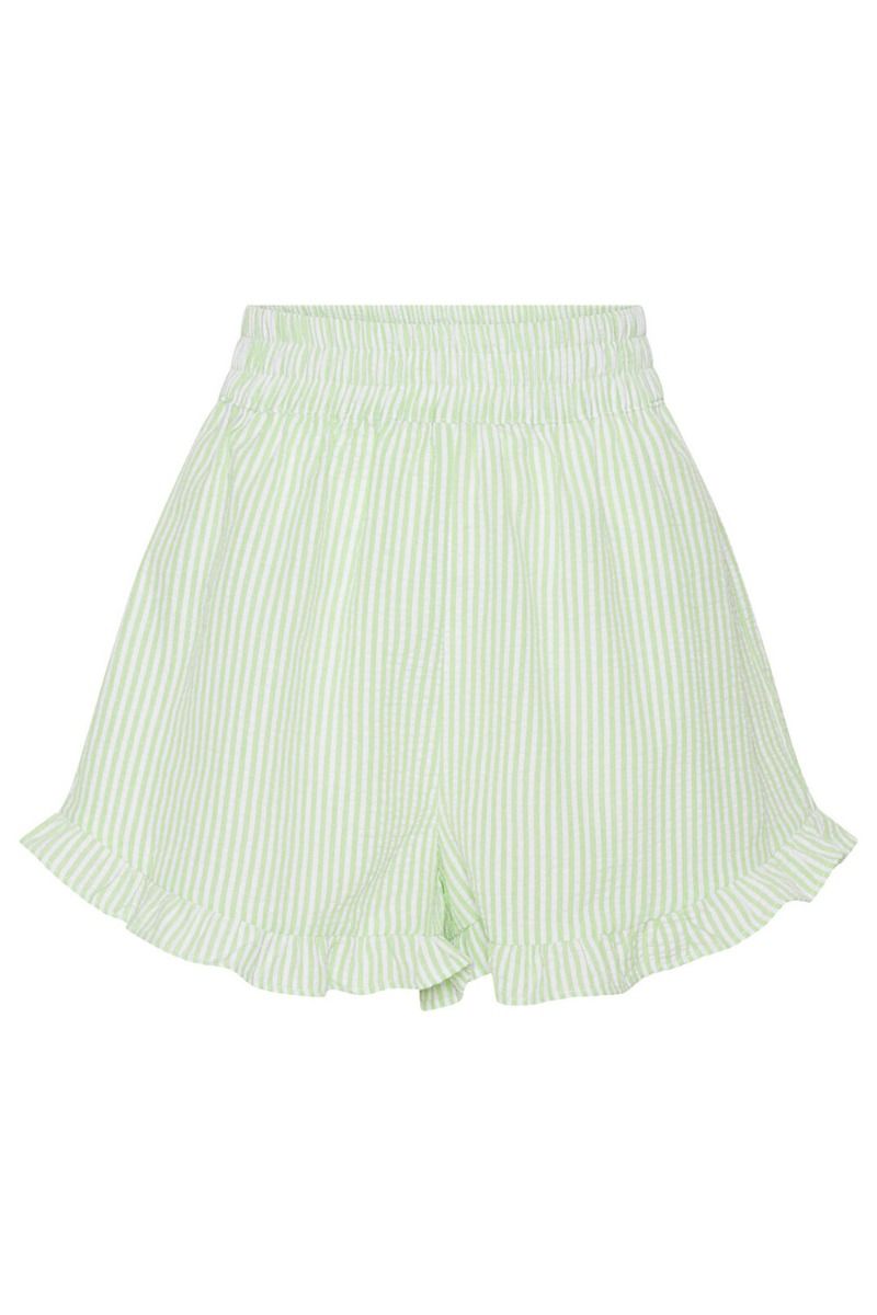 A-View - Shorts - Sonja Shorts - Green/White