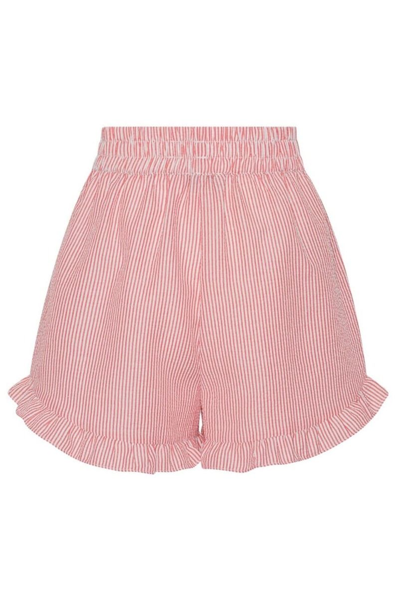 A-View - Shorts - Sonja Shorts - Red/White