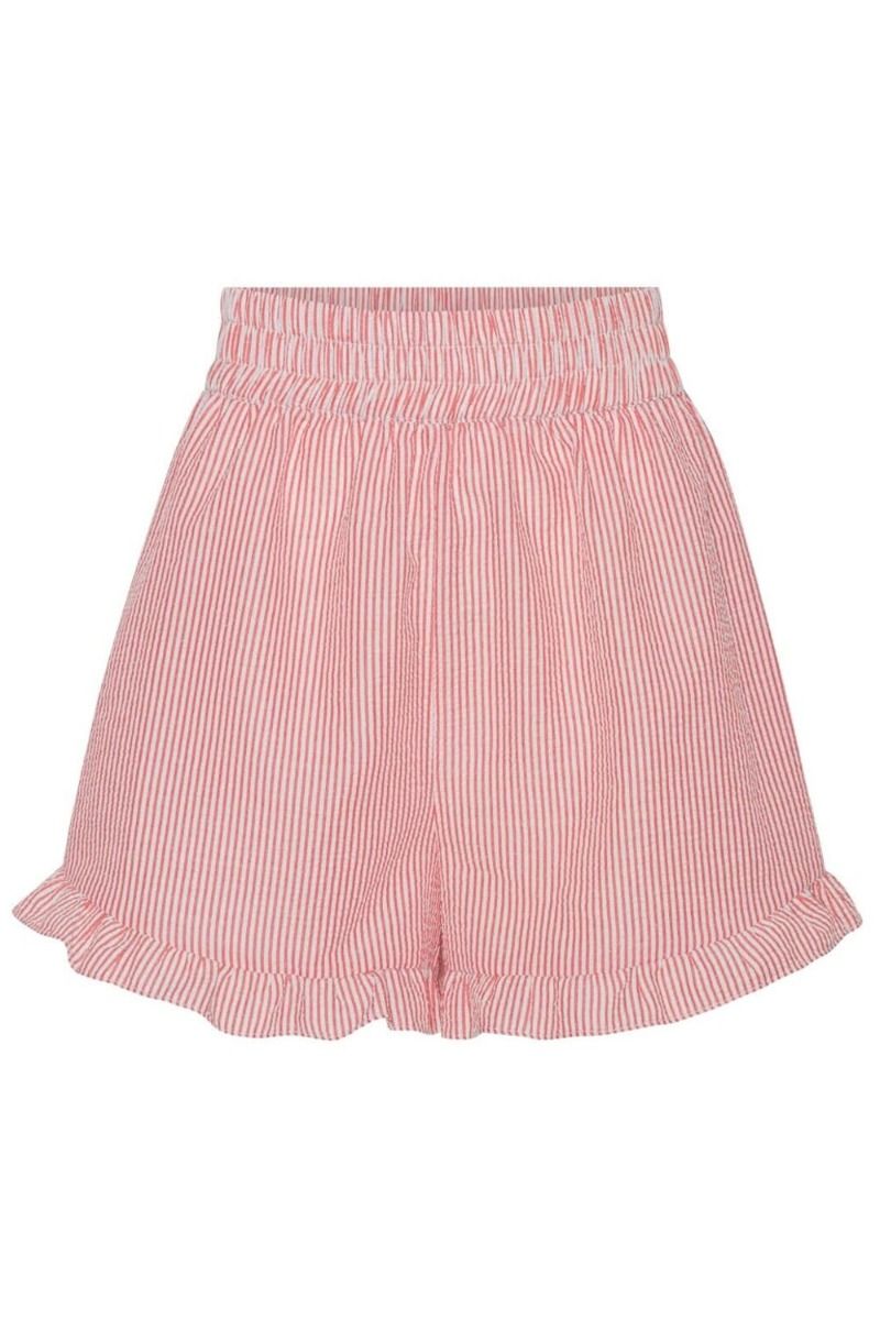 A-View - Shorts - Sonja Shorts - Red/White