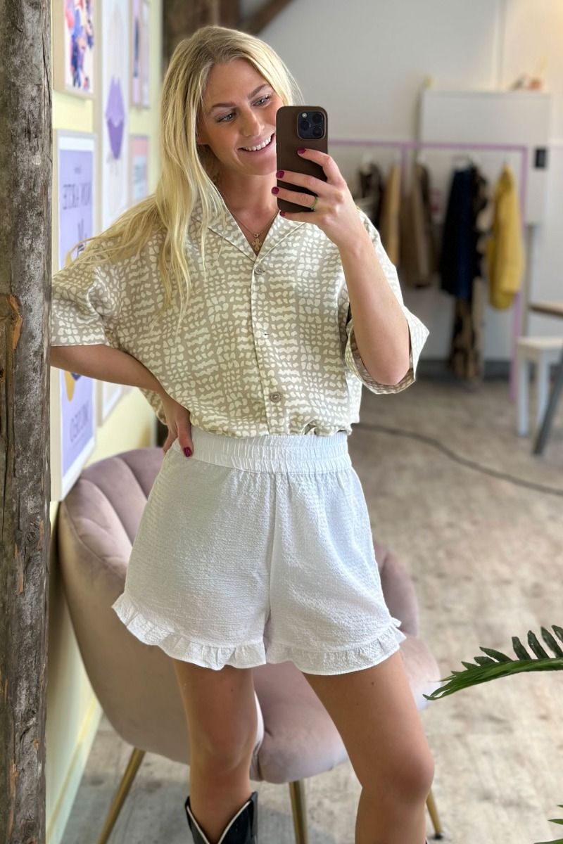 A-View - Shorts - Sonja Shorts - White