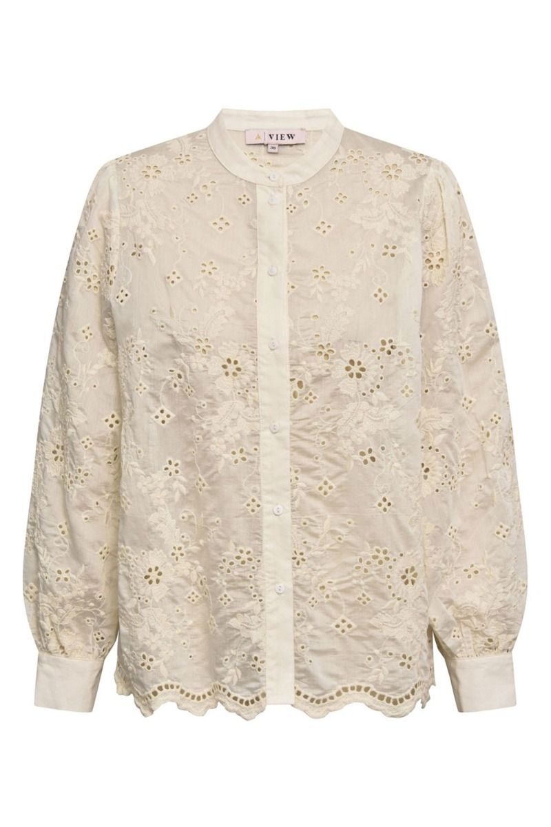 A-View - Skjorte - Alyssum Shirt - Light Sand