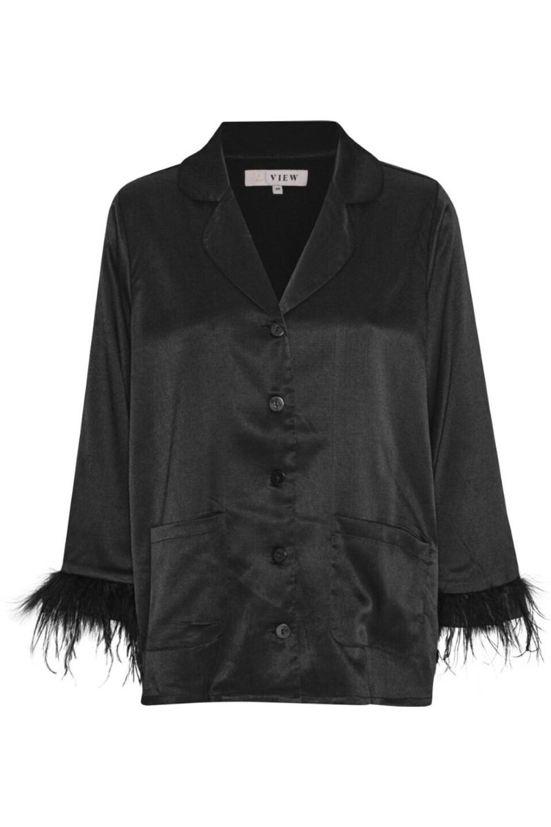 A-View - Skjorte - Brady Shirt - Black