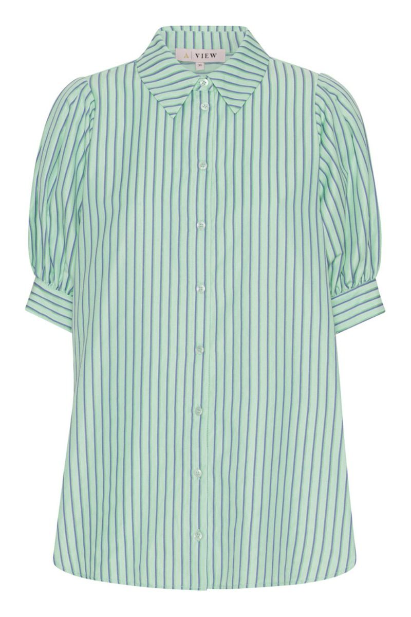 A-View - Skjorte - Cecilie Shirt - Green
