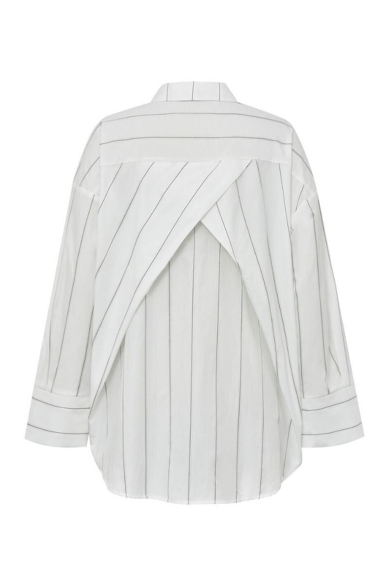 A-View - Magnolia Stripe Shirt - Off white