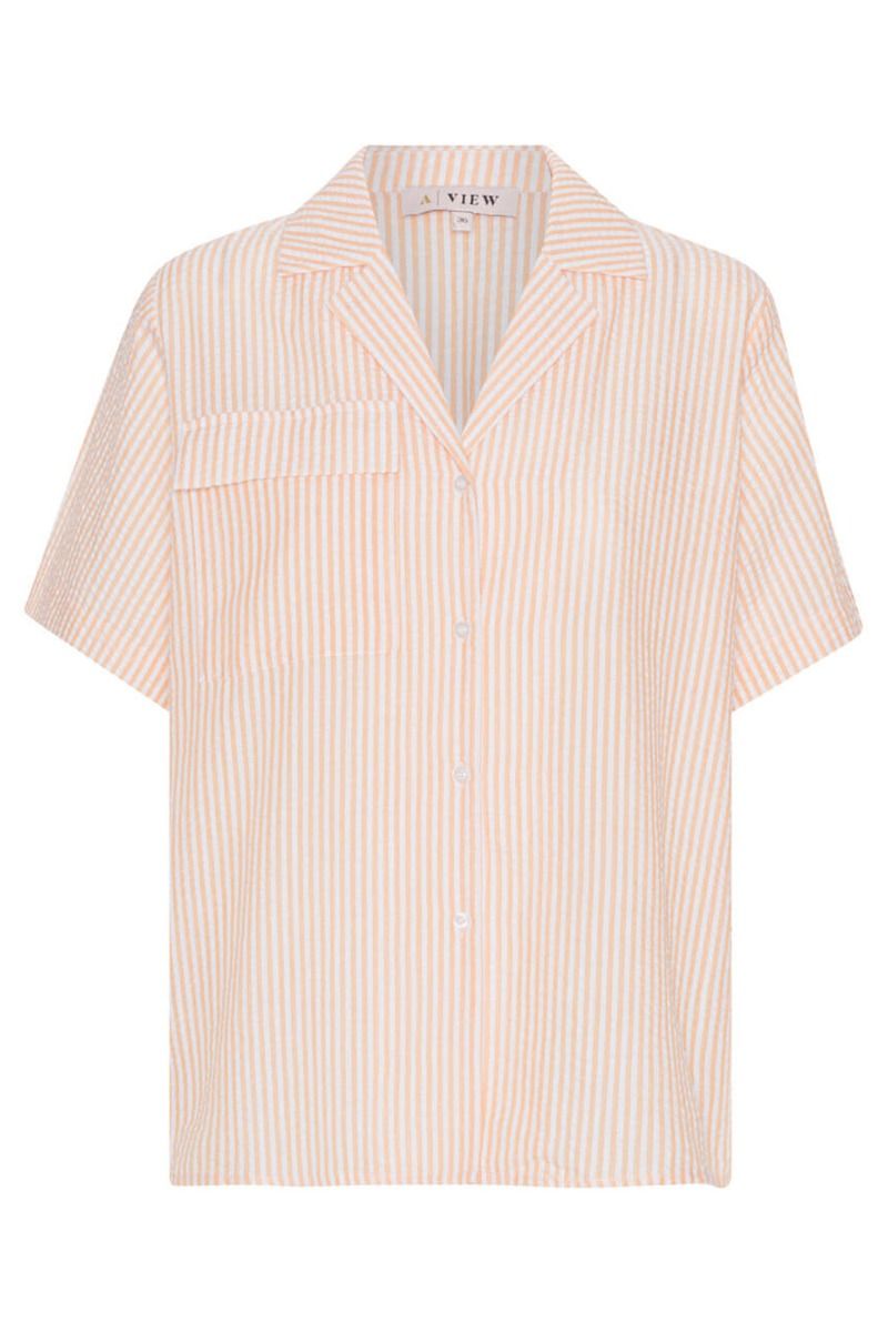 A-View - Skjorte - Mili Shirt - Orange