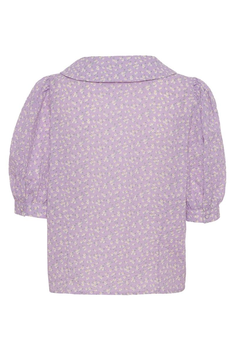A-View - Skjorte - Ria SS Shirt - Lavendel