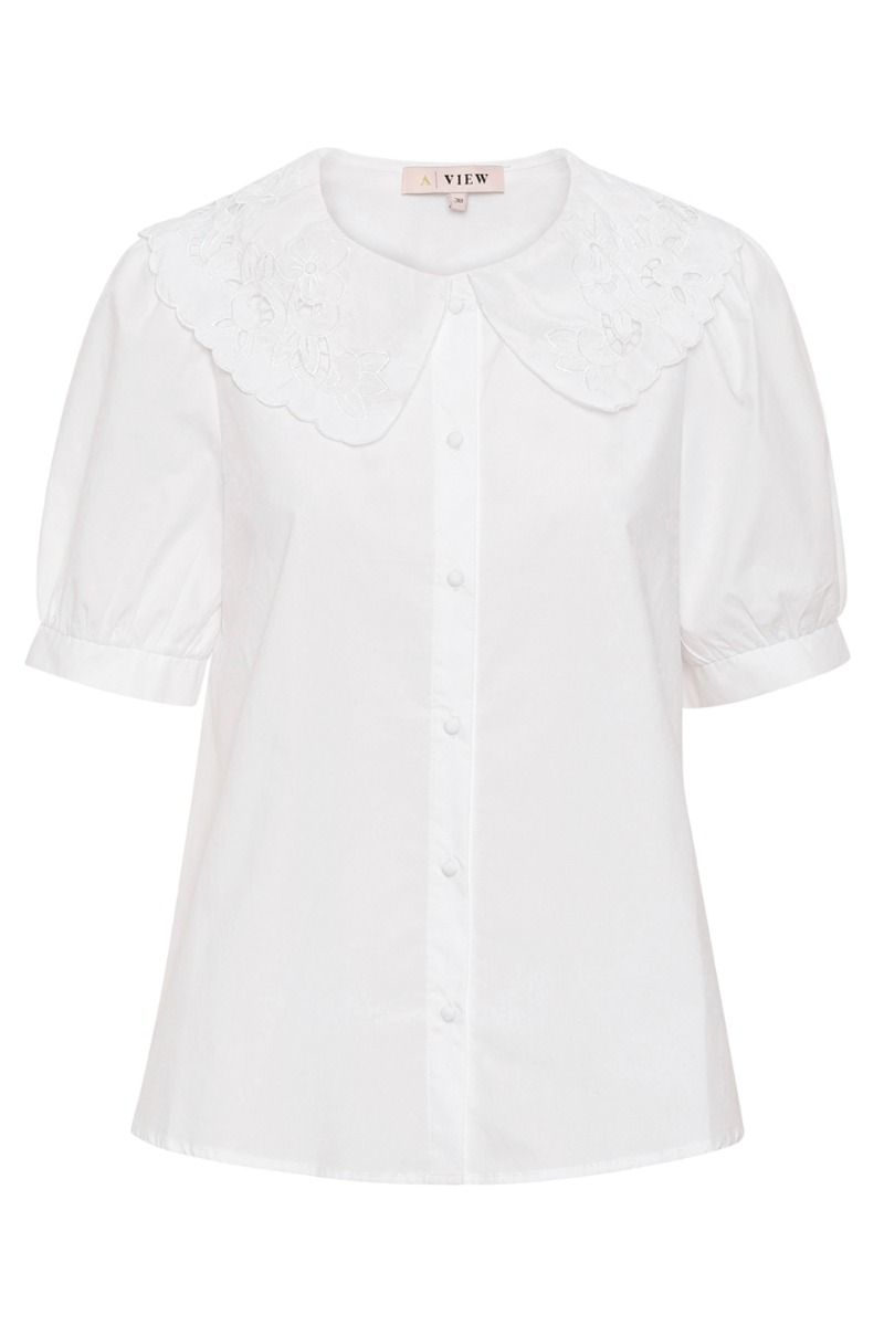 A-View - Skjorte - Simona Shirt - White