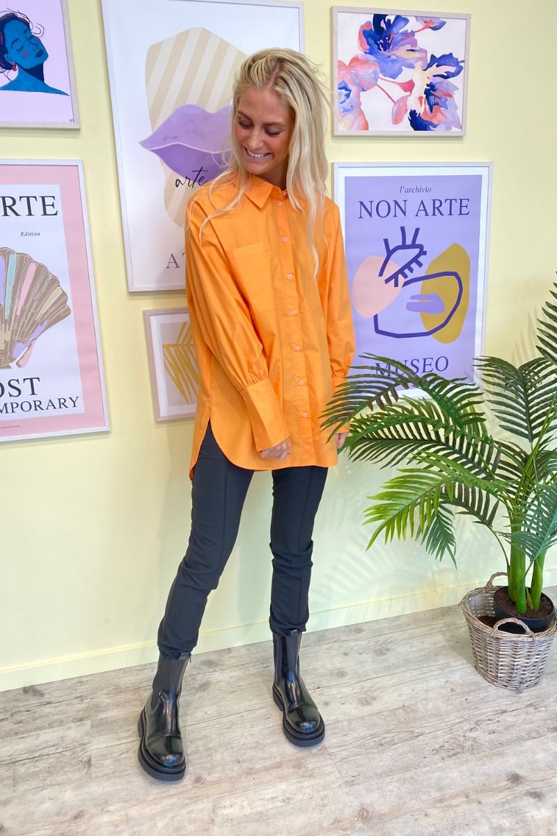 A-View - Skjorte - Sofie - 250 Orange 