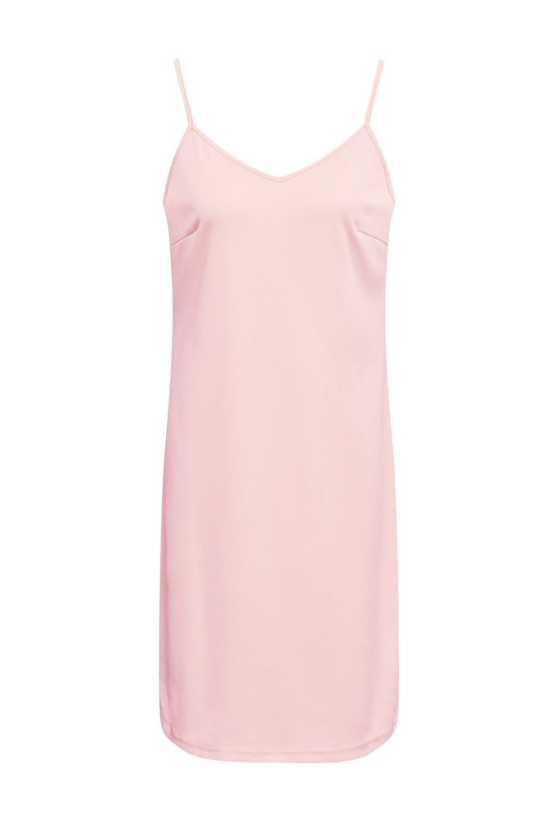 A-View - Kjole - Slip dress - Pale rose