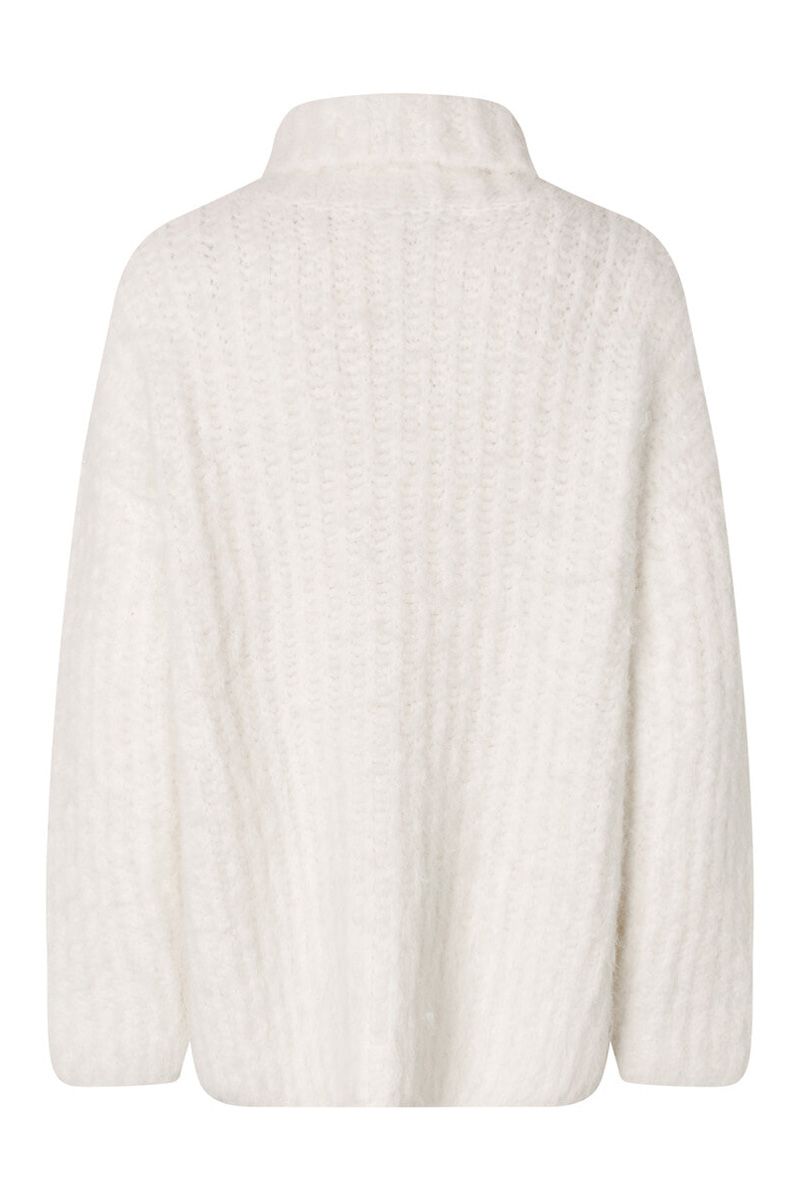 A-View - Strik - Orchid Knit - White