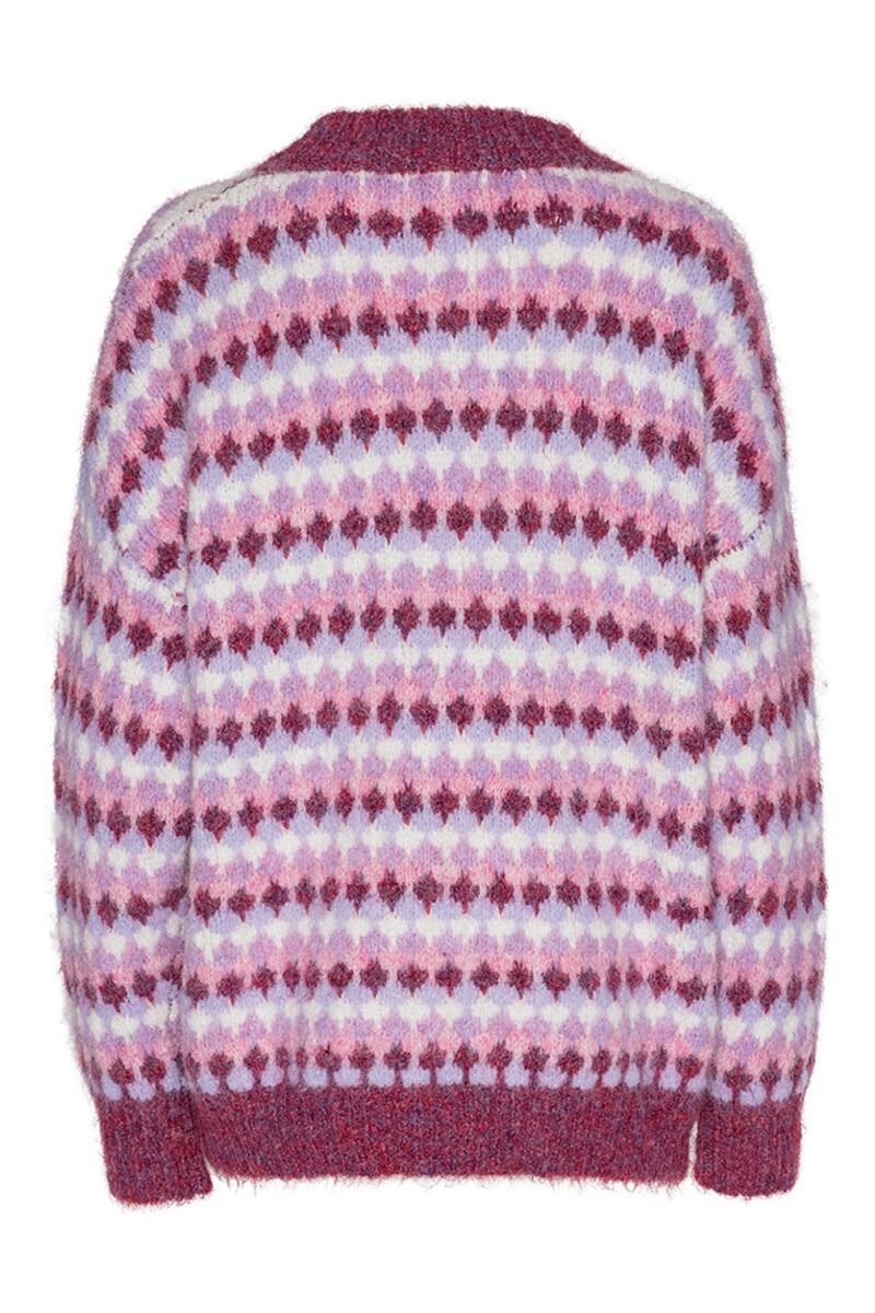 A-View - Strik - Patrisia Knit Pullover - Lavender/Pink