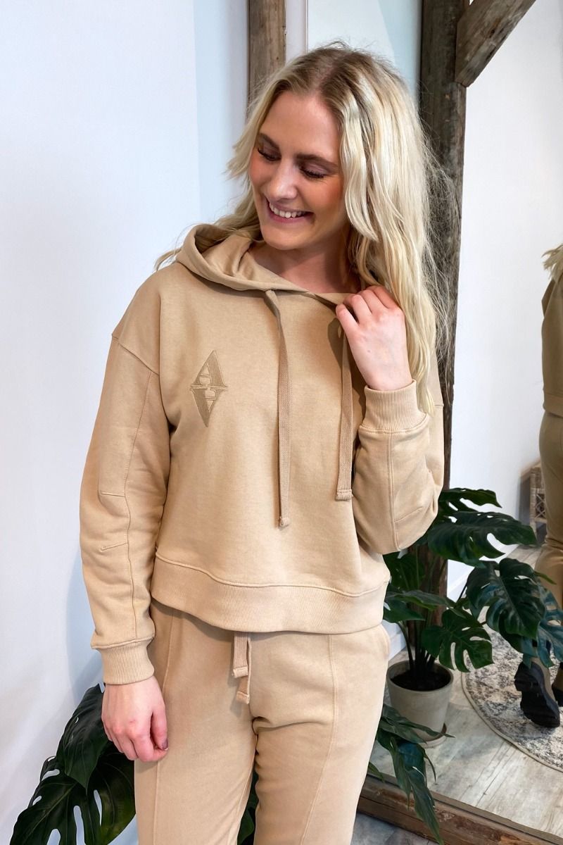 A-View - Sweat - Maja LS Sweat - White pepper