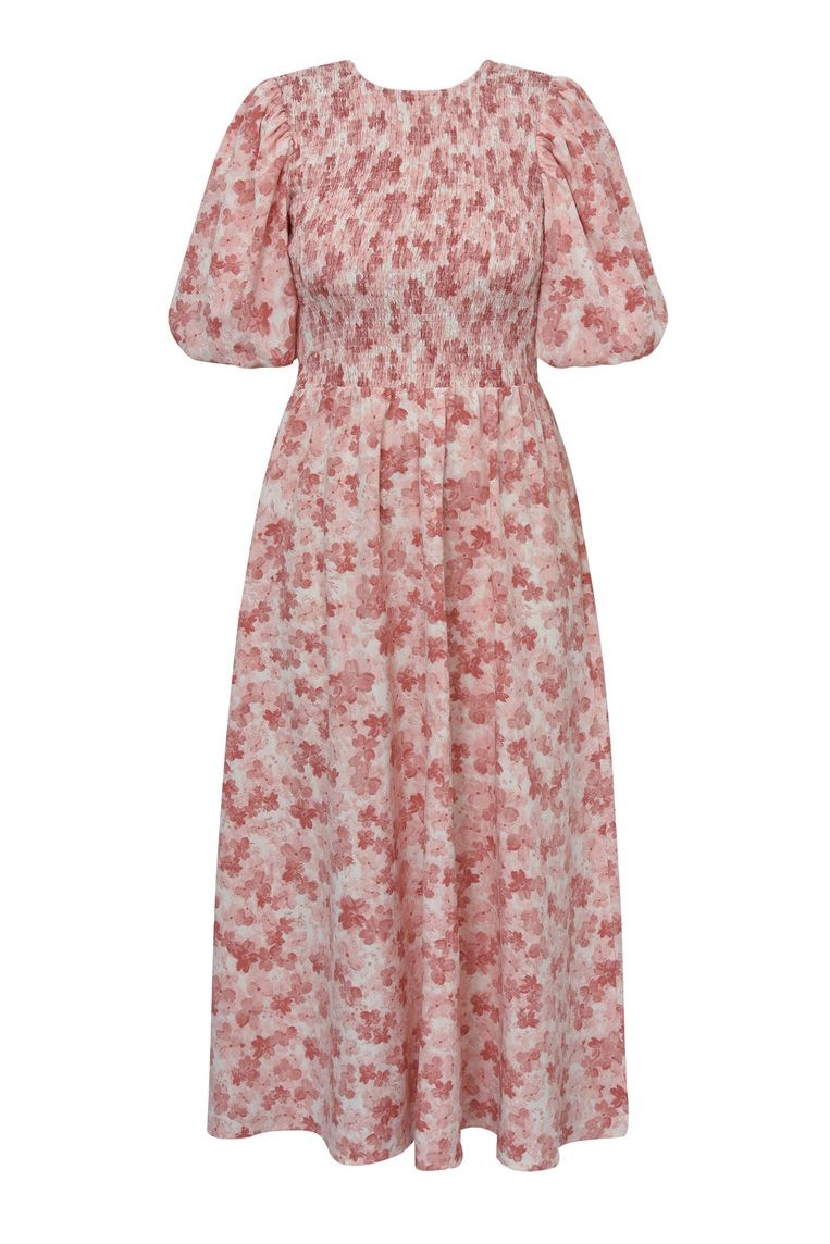 A-View - Kjole - Tabita Dress - Rose/white
